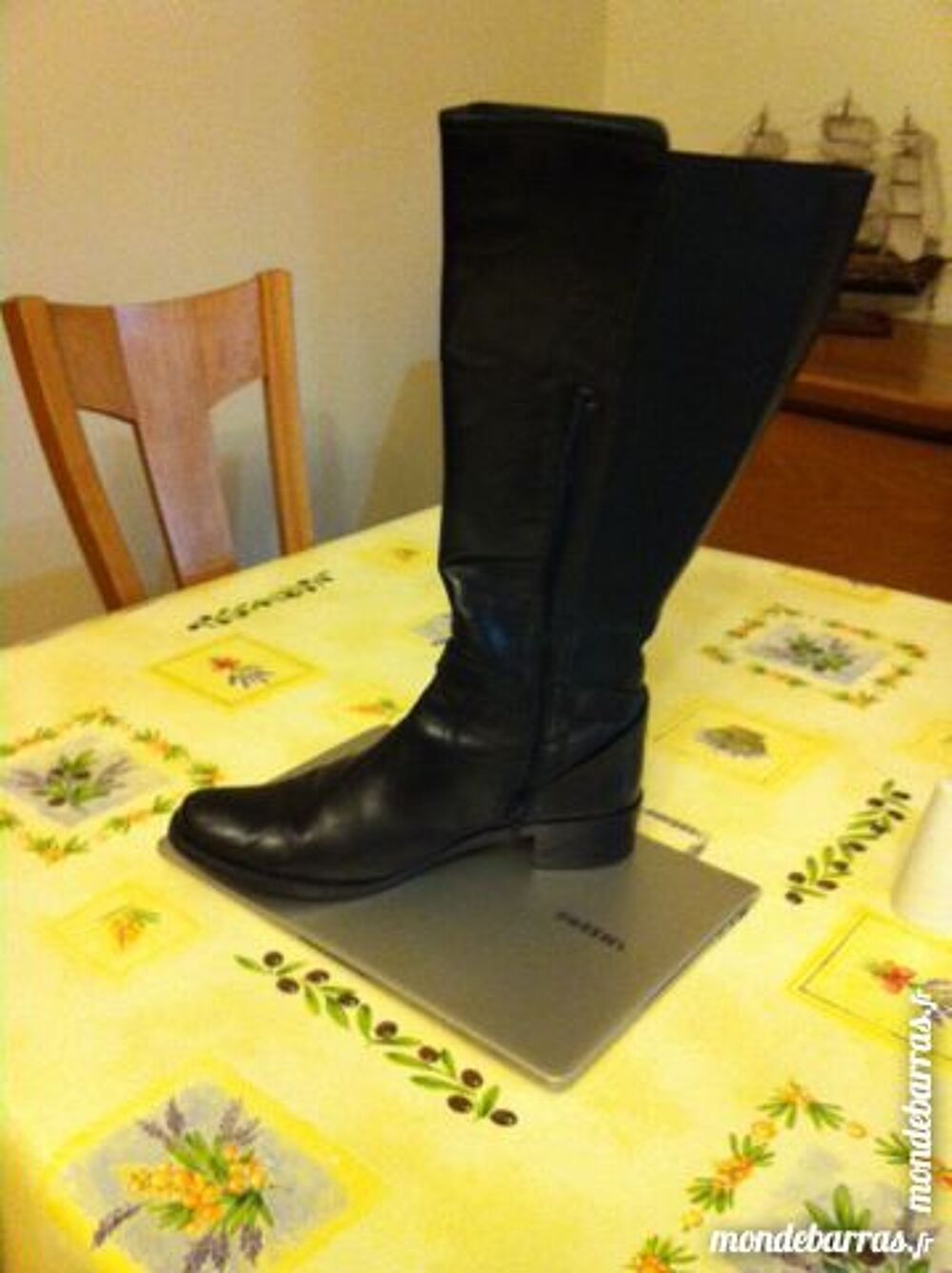 Bottes en cuir Chaussures
