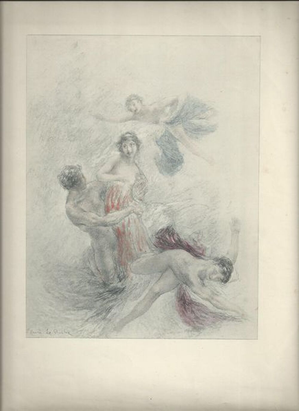 Henri Le Riche lithographies ou gravures 