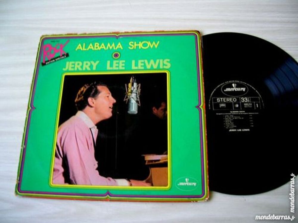 33 TOURS JERRY LEE LEWIS Alabama show CD et vinyles