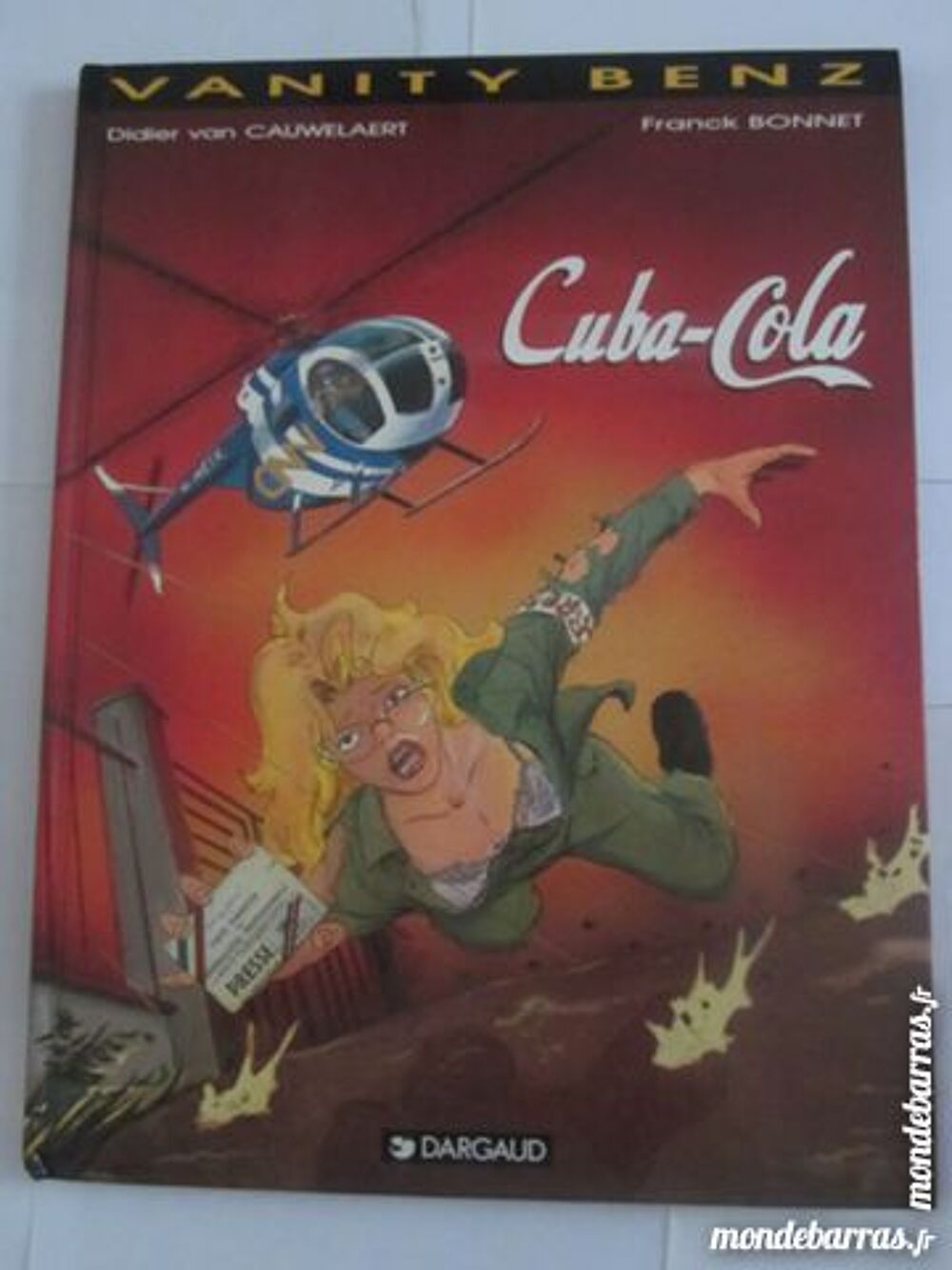 BD E O VANITY BENZ N&deg; 1 CUBA COLA Livres et BD