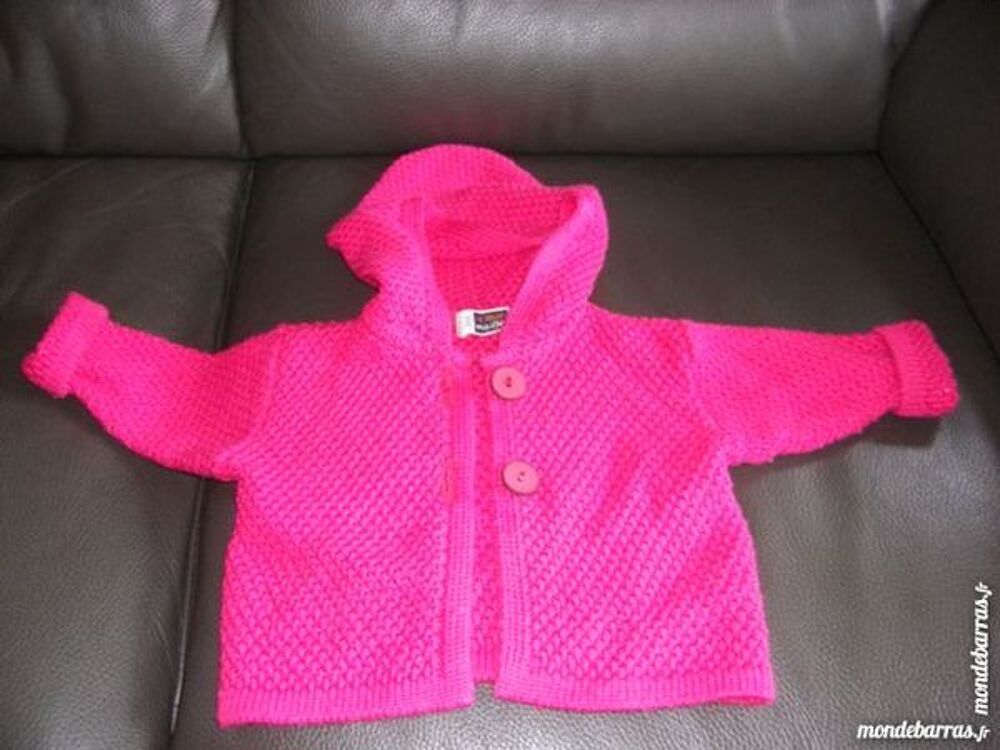 ENSEMBLE DUGER 3MOIS FUCHIA Vêtements enfants