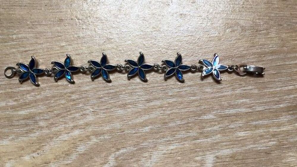Bracelet enfant Argent et Am&eacute;thyste bleu Bijoux et montres