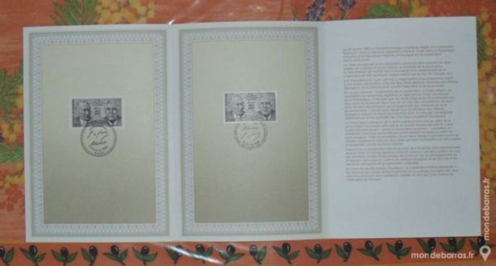 Livret de Timbres Franco-Allemand 1988 