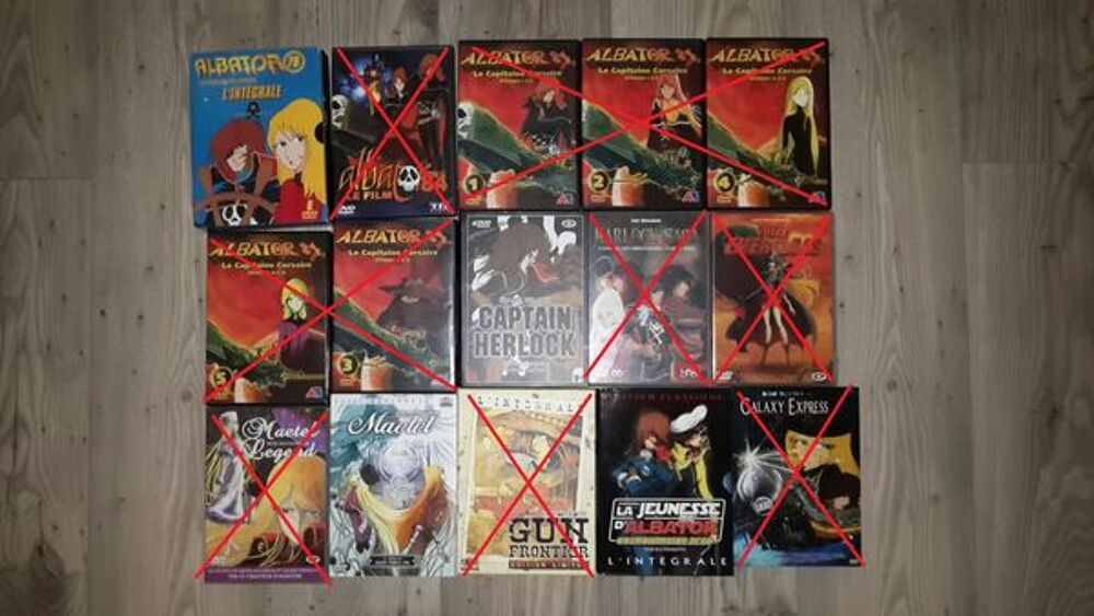 DVD animation japonaise manga DVD et blu-ray