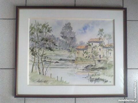 Aquarelle Georges Mougenot 390 Challans (85)