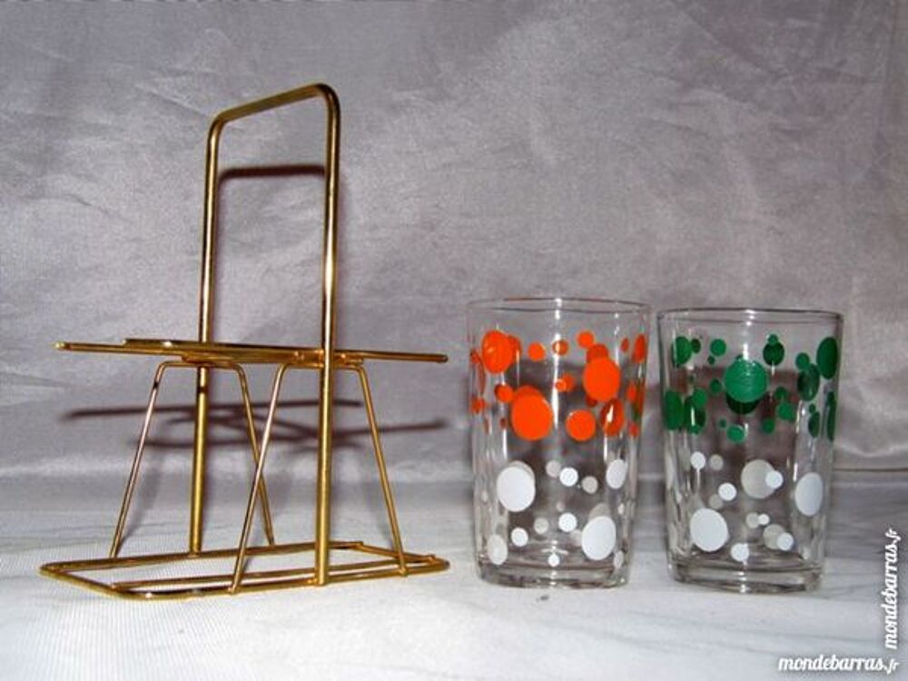 Service orangeade vintage biscuit gondolo 60 70 Décoration