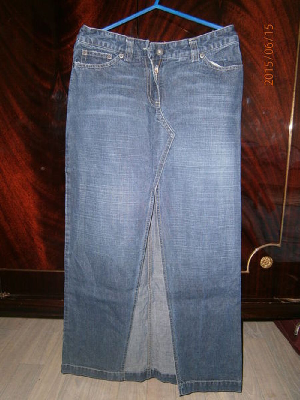 Jupe jean longue Vêtements