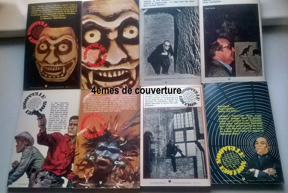 Bob Morane &eacute;ditions 1968 &agrave; 1971 Livres et BD
