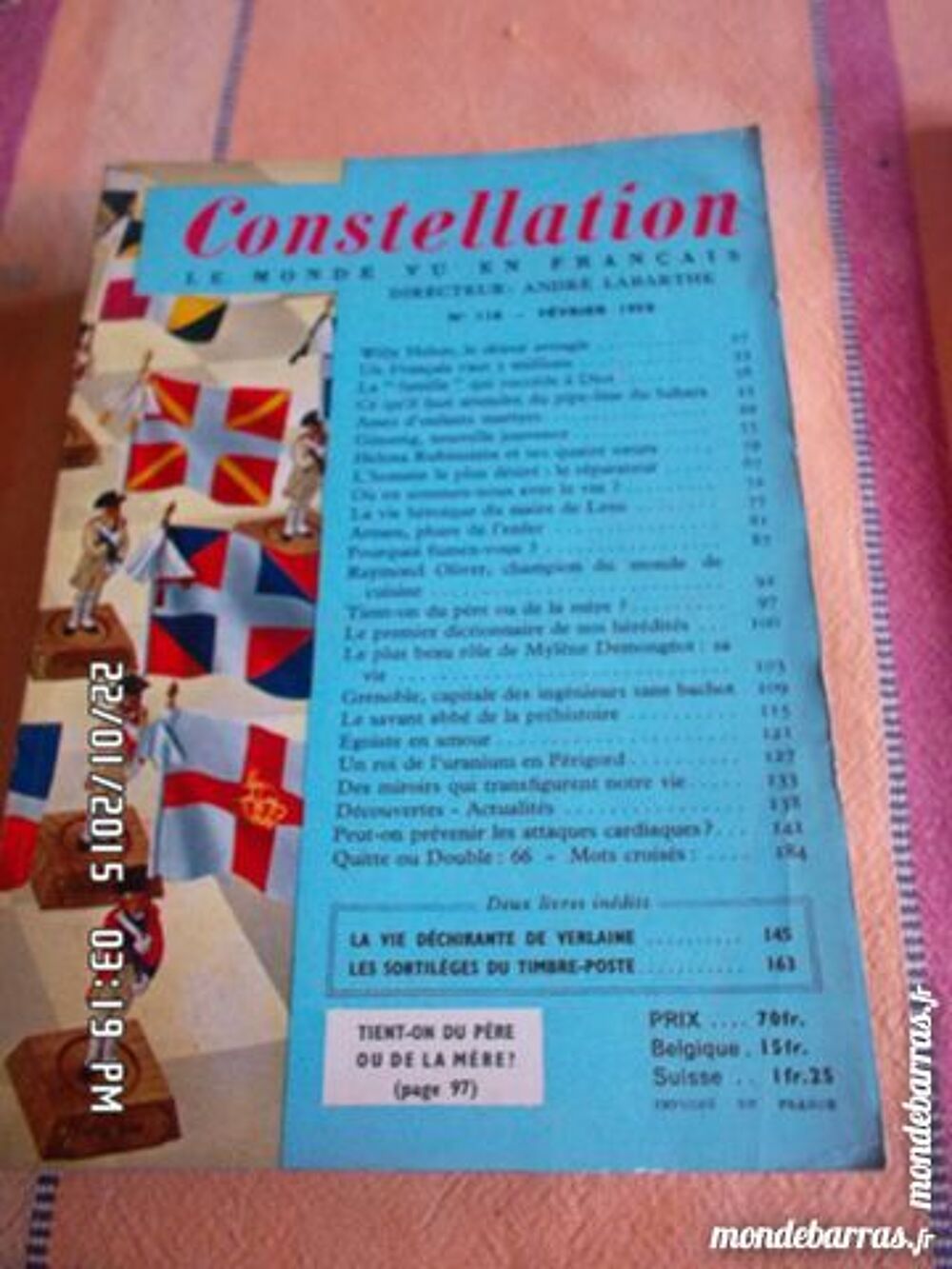 CONSTELLATION Livres et BD