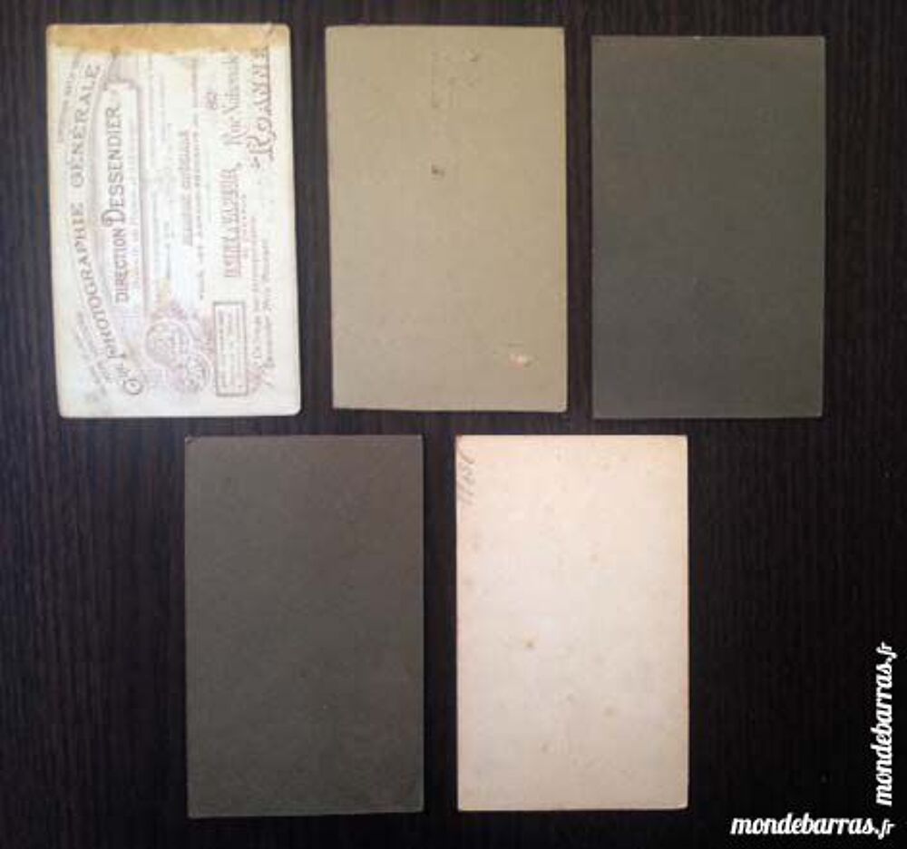5 CDV originales b&eacute;b&eacute;s 