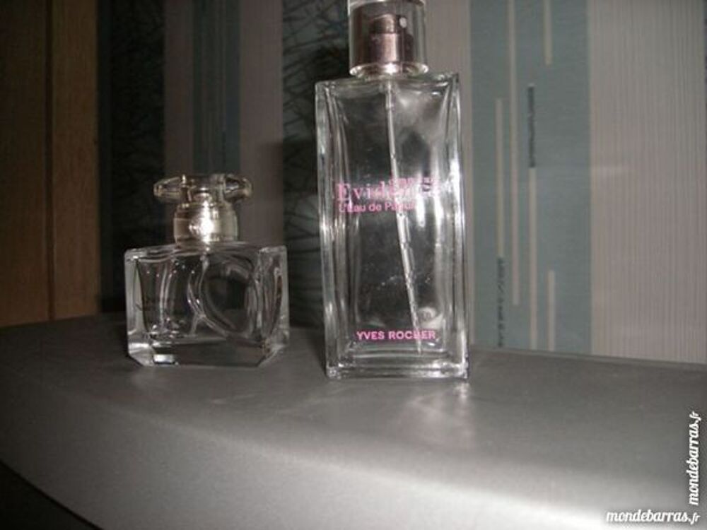 flacons parfum vides yves rocher 