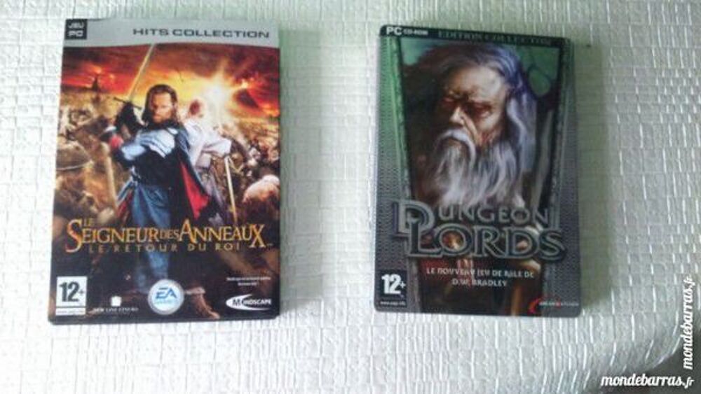 vends jeux PC RPG Consoles et jeux vidéos