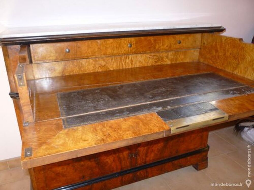 Commode Louis Philippe secr&eacute;taire,loupe d'ormeau Meubles