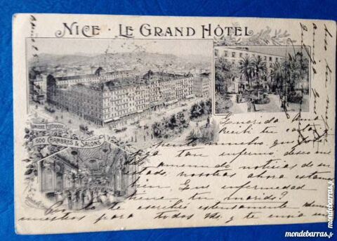CPA de Nice - Le grand hôtel 8 Nice (06)
