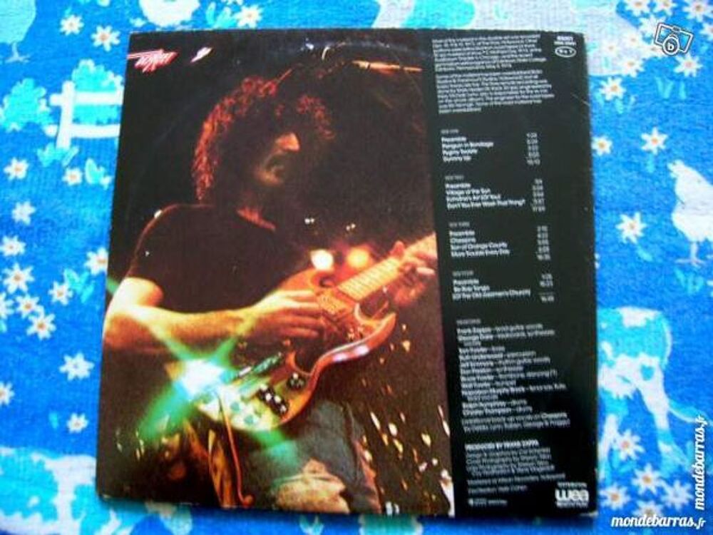 DOUBLE 33 TOURS ZAPPA/MOTHERS Roxy &amp; Elsewhere CD et vinyles