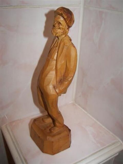 Personnage Sculpté sur bois 90 Cagnes-sur-Mer (06)