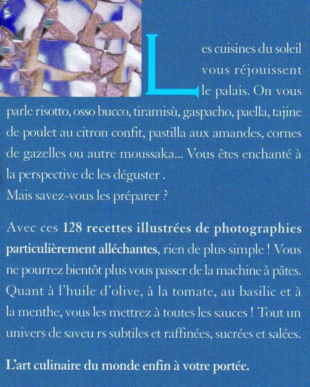saveurs m&eacute;diterran&eacute;ennes / prixportcompris Livres et BD