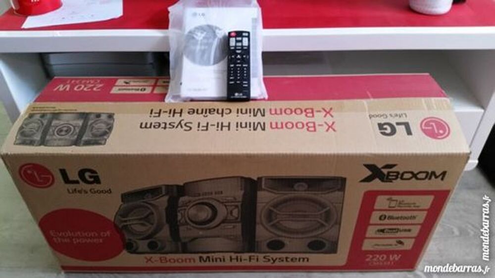 Cha&icirc;ne Hi-fi LG Xboom Bluethooth Audio et hifi