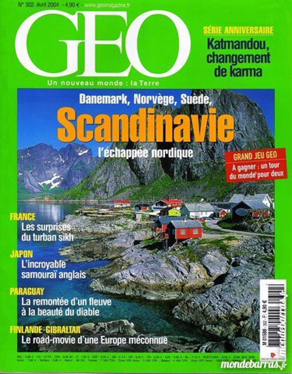 LA SCANDINAVIE - GEO Livres et BD