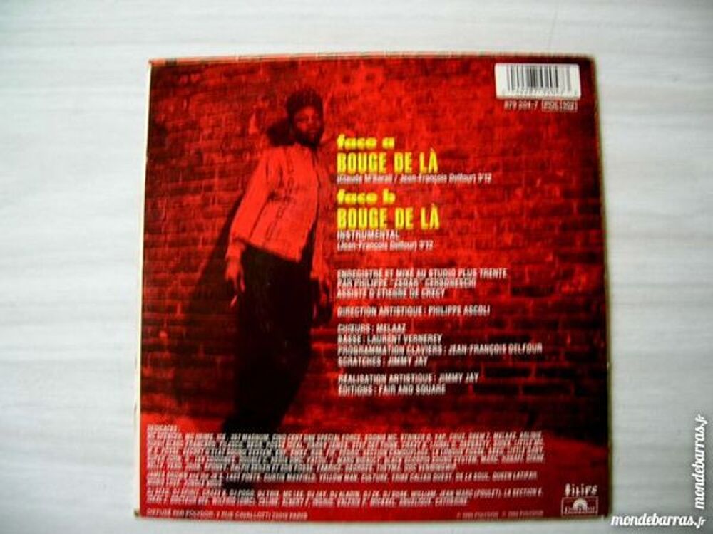 45 TOURS MC SOLAAR Bouge de l&agrave; CD et vinyles