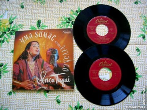 45 TOURS YMA SUMAC Inca taqui - Double EP USA ORI 39 Nantes (44)