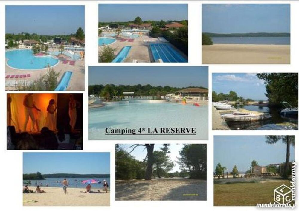   DANS UN ENDROIT PARADISIAQUE A LOUER MOBIL HOME Aquitaine, Gastes (40160)