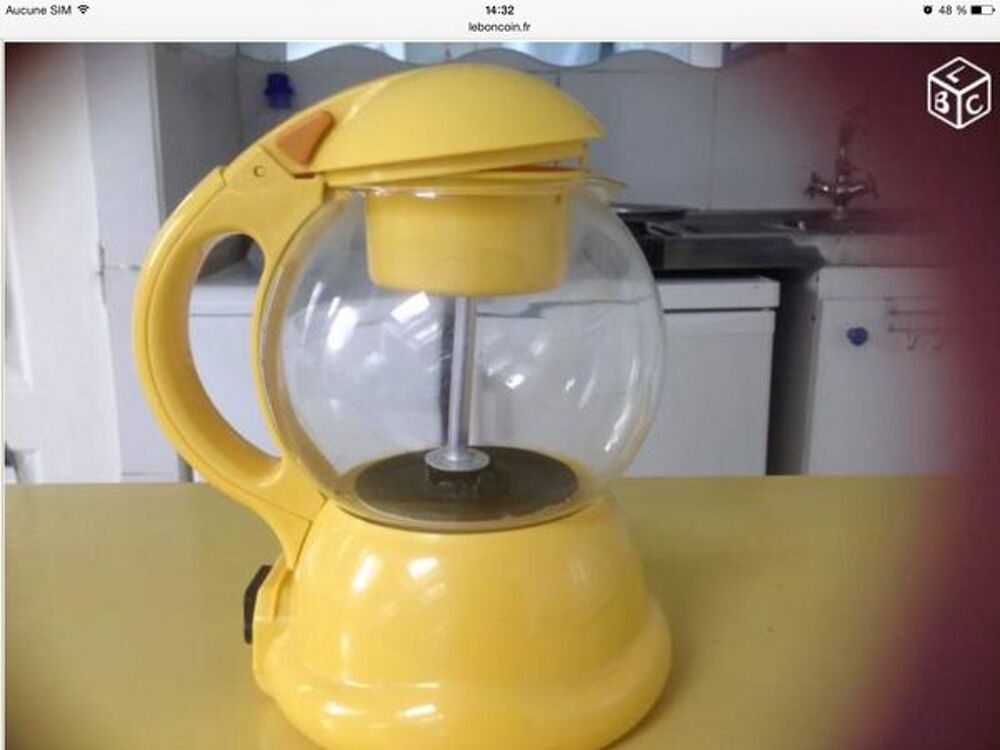 Th&eacute;i&egrave;re &eacute;lectrique jaune Electroménager