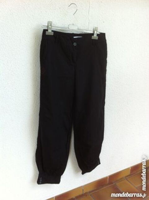 pantalon noir en toile (tat neuf)  cache cache 4 Saint-Vallier (71)