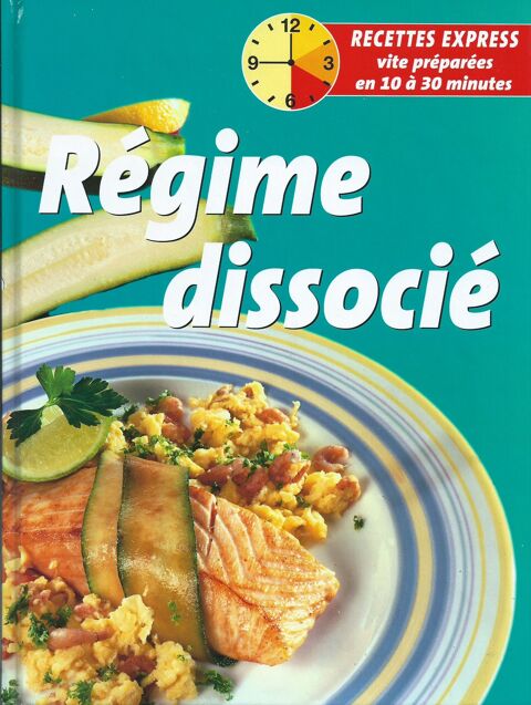 
1 livre de cuisine ,régime dissocié de Honos 11 Tours (37)