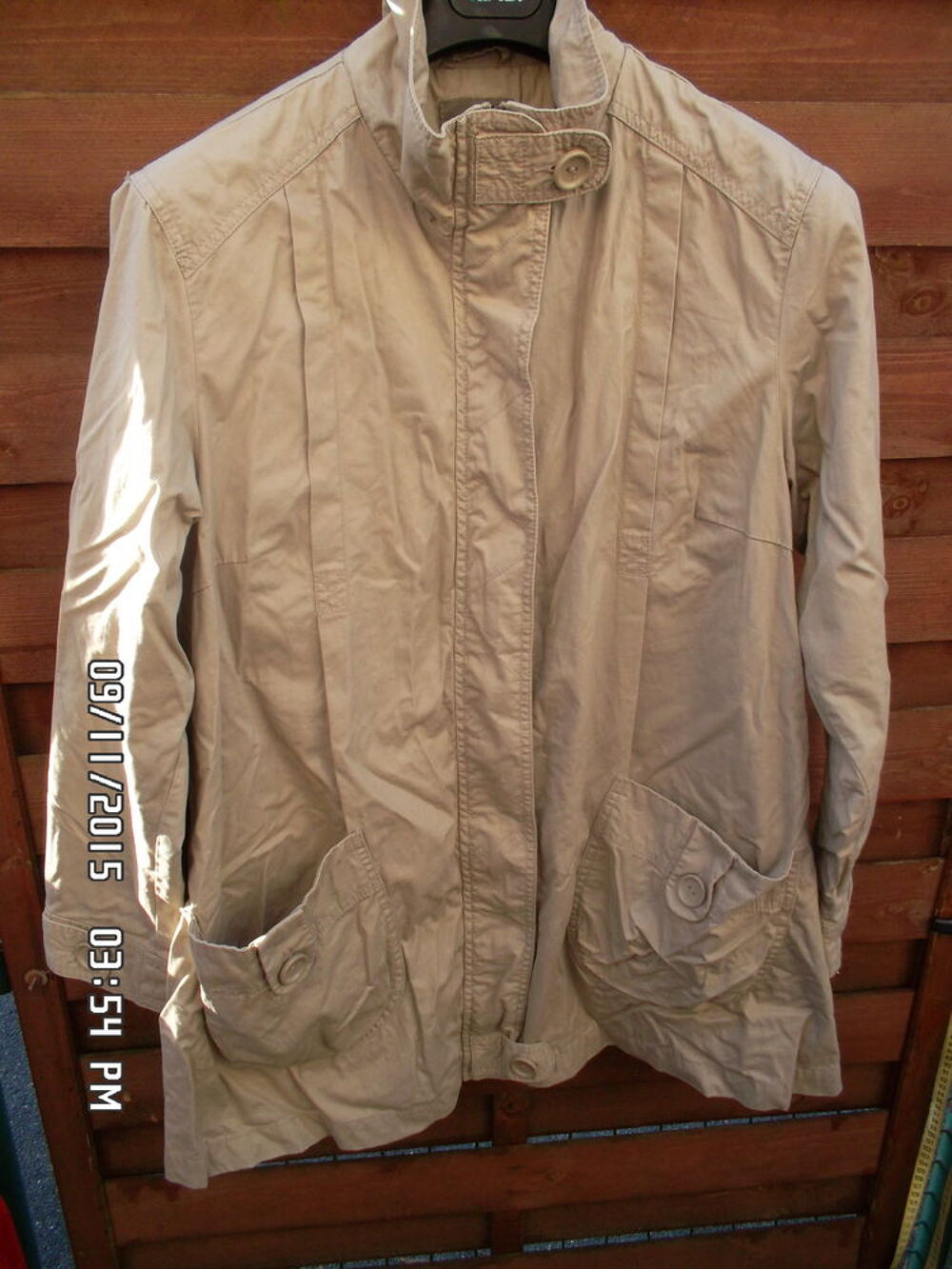 VESTE KIABI T.46-48*JUSTE 3E*KIKI60230 Vêtements