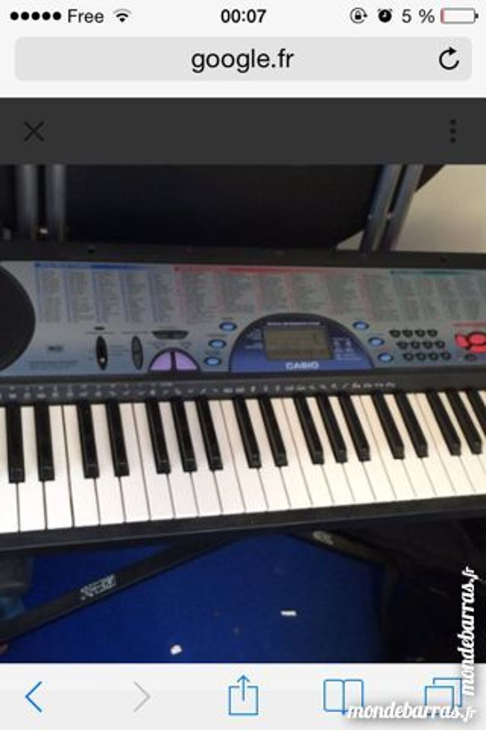 Synth&eacute;tiseur Casio Audio et hifi