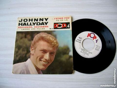 EP JOHNNY HALLYDAY POP 4 Souvenirs, souvenirs 13 Nantes (44)