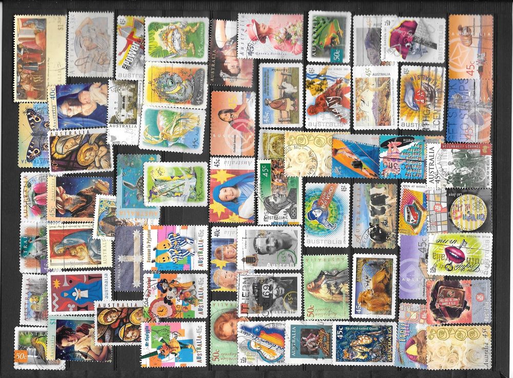 Lot 2 - Timbres d'Australie Oblit&eacute;r&eacute;s 