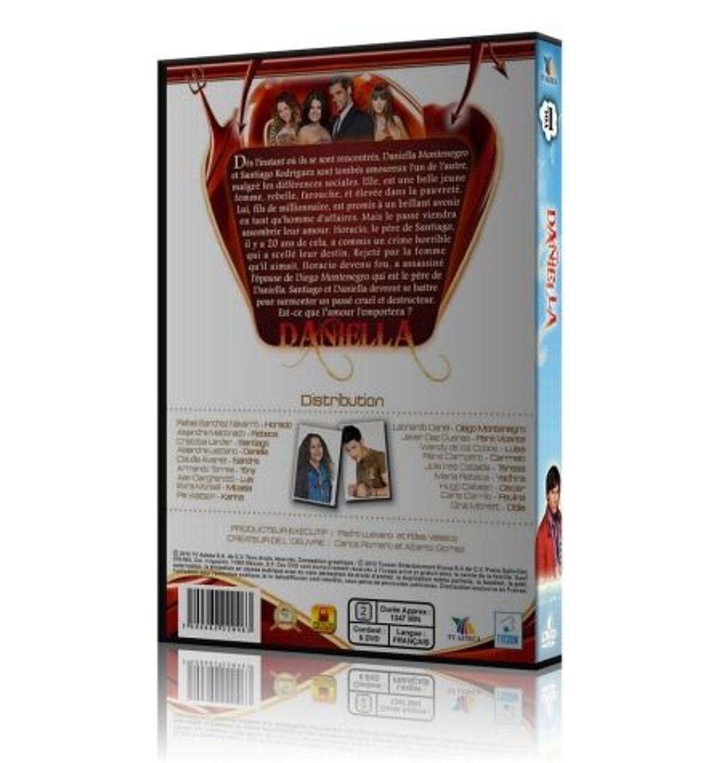 Daniella en Coffret DVD (Pobre Diabla) DVD et blu-ray