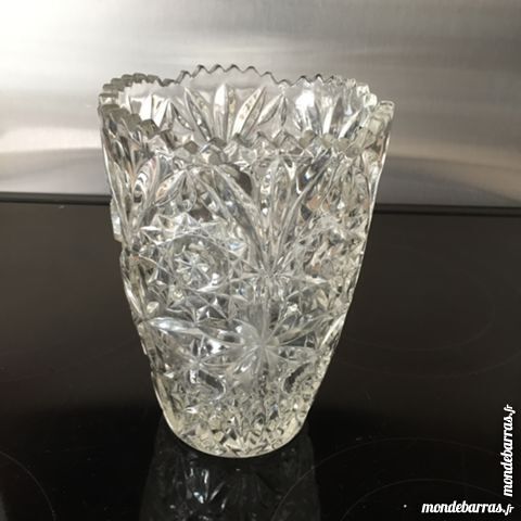 Joli vase en verre taill 8 Ris-Orangis (91)