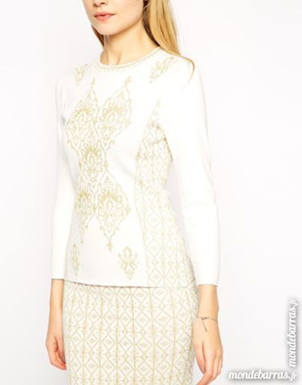 Asos - Pull Coordonn&eacute; &Agrave; Motif Baroque Vêtements