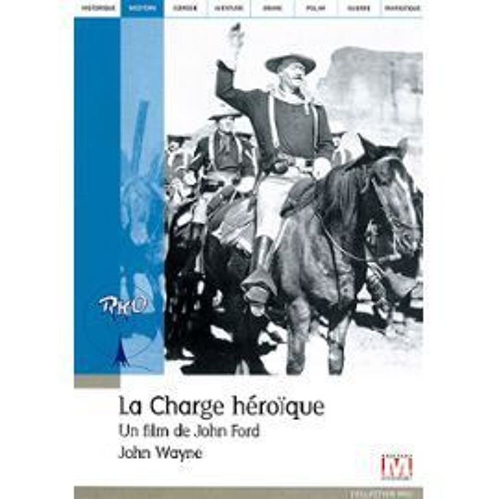 La charge h&eacute;roique - John Ford DVD et blu-ray