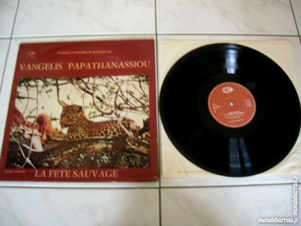 33 TOURS VANGELIS PAPATHANASSIOU La F&ecirc;te Sauvage CD et vinyles