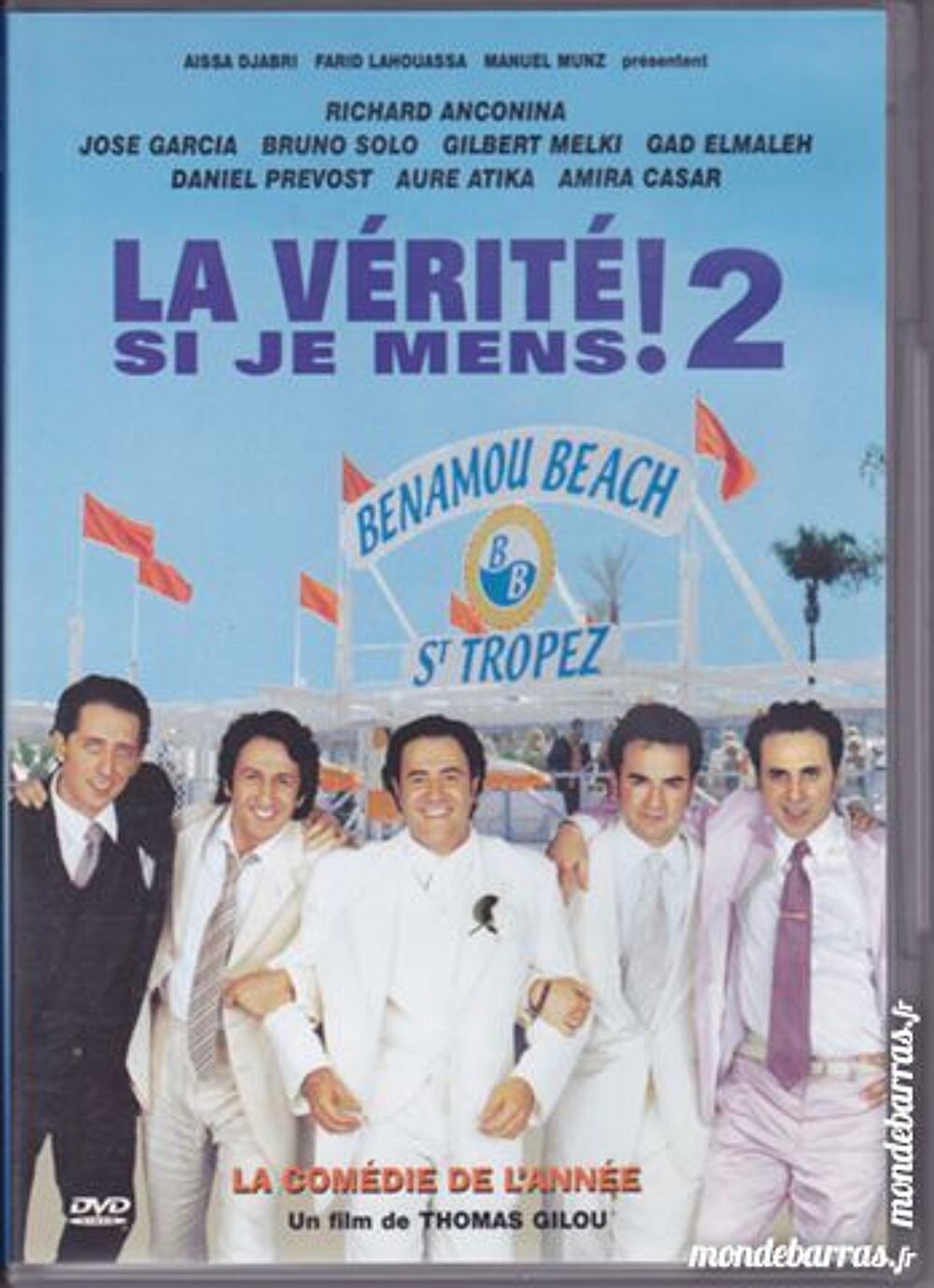 La verite si je mens 2 _ original DVD et blu-ray