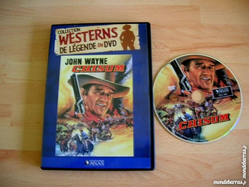 DVD CHISUM - J.Wayne - WESTERN DVD et blu-ray