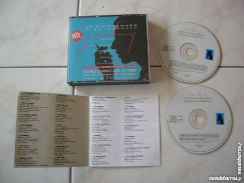 CD GAINSBOURG De Gainsbourg � Gainsbarre - 2 CD 18 Nantes (44)