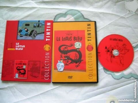 DVD TINTIN LE LOTUS BLEU + Livre Collection TINTIN 8 Nantes (44)