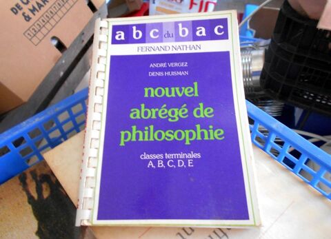 Nouvel abr�g� de philosophie Vergez-Huisman 7 Monflanquin (47)