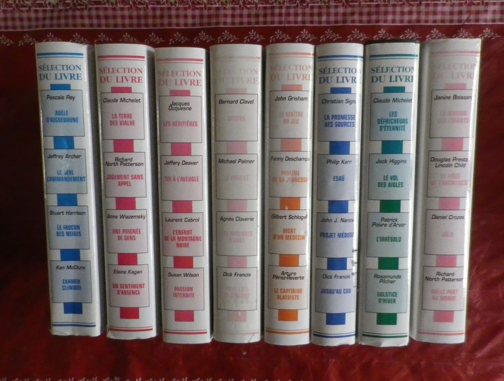 LOT 8 SELECTION DU LIVRE READER'S DIGEST Livres et BD