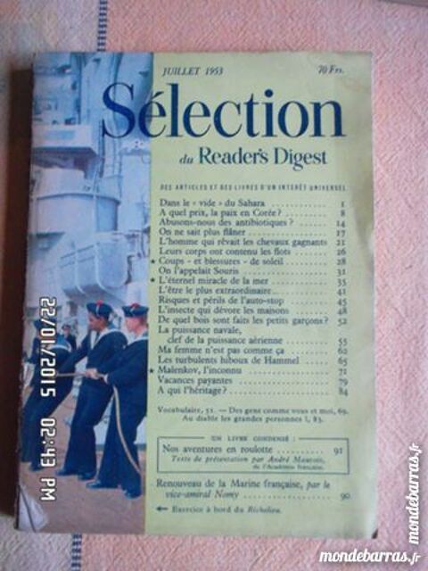 SELECTION DU READER'S DIGEST KIKI60230 5 Chambly (60)