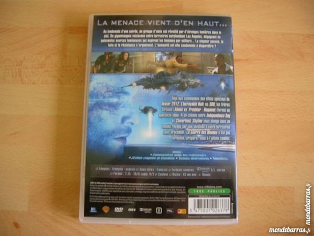 DVD SKYLINE - Les extra terrestres ont d&eacute;barqu&eacute;s DVD et blu-ray