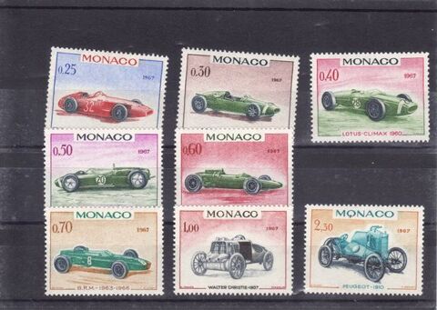 Timbres de Monaco   S�rie voiture   5 Le Pontet (84)