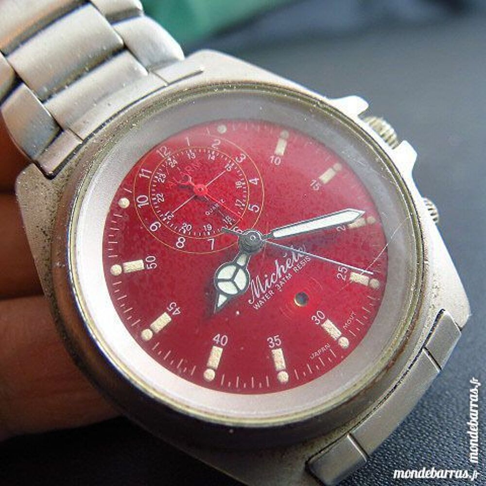 MICHELE RARE MONTRE ALARME analogique DIV0306 Bijoux et montres