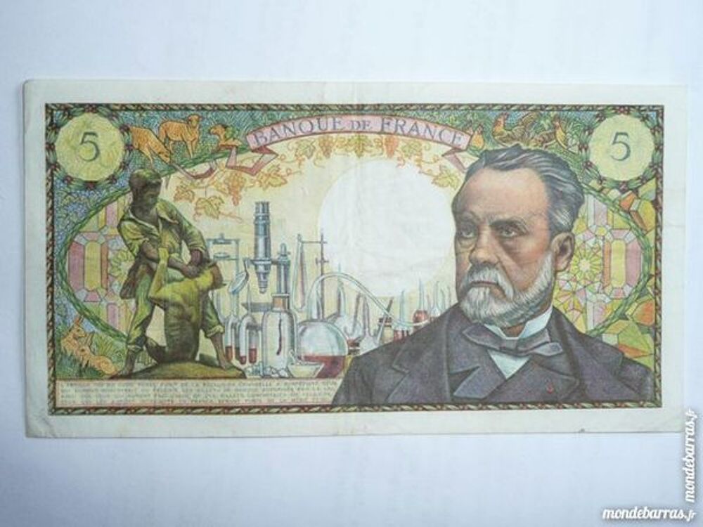 Jolie billet de 5 francs Pasteur L.7-12-1967 L 