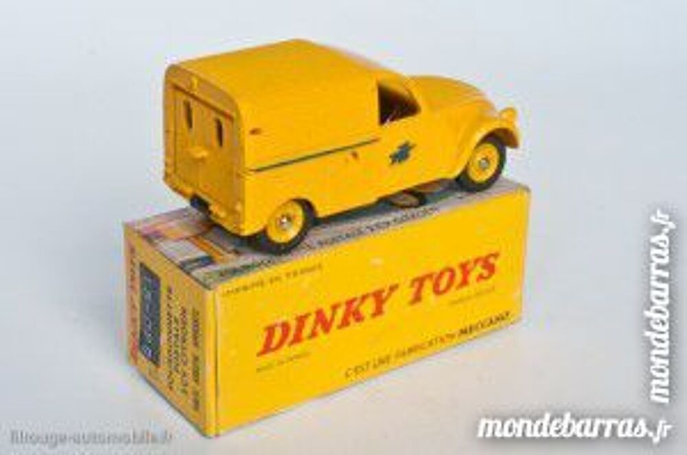 Citroen 2cv Fourgonnette Postale Dinky Atlas Neuf Jeux / jouets